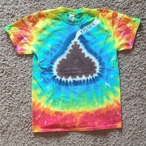 Hershey Kiss Hershey Park Tie Dye Tee Shirt Size Medium